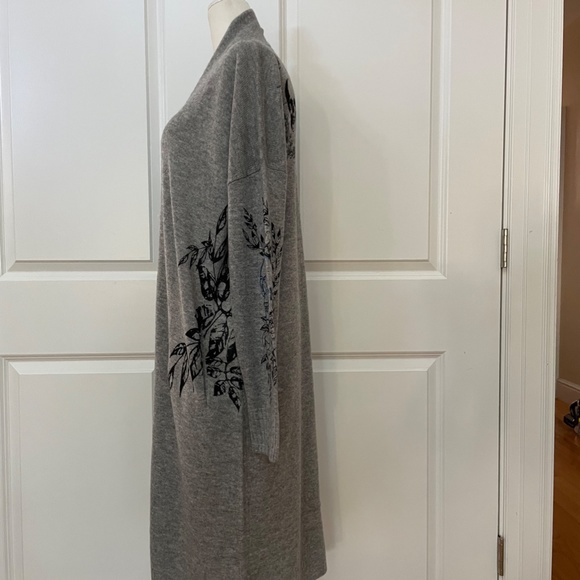 EVIE LONGLINE CARDIGAN from 360 Cashmere - Picture 5 of 10